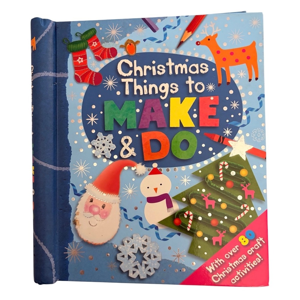 Igloo Christmas Things to Make and Do Activity Book Blue Holiday Crafts